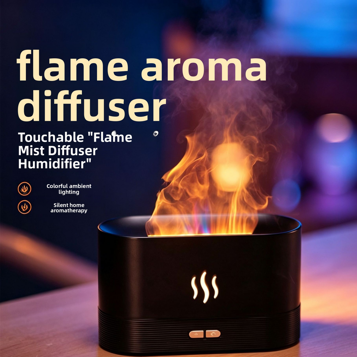 Ember Flame Humidifier & Aroma Diffuser